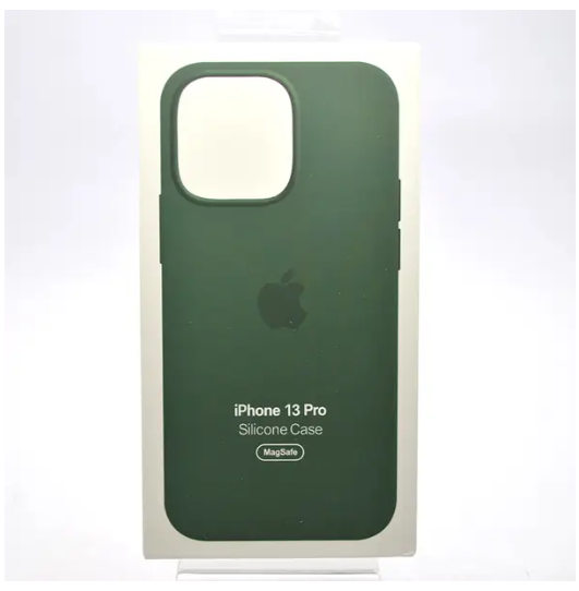Силіконовий чохол Silicon Case з MagSafe для Apple iPhone 13 Pro Dark Green