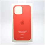 Силіконовий чохол Silicon Case з MagSafe  для Apple iPhone 14 Pro Max Red