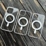 Прозорий чохол Apple Clear Case  Magnetic для Iphone 12