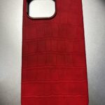 Шкіряний чохол Croco Leather для Apple iPhone 14 Pro Max