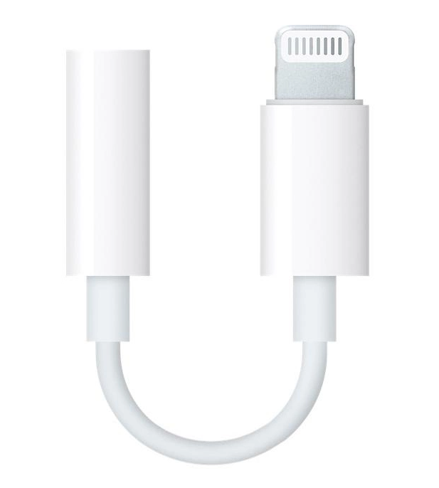 Адаптер Apple Lightning - 3.5 mm White (MMX62ZM/A) ORIGINAL - Image 3
