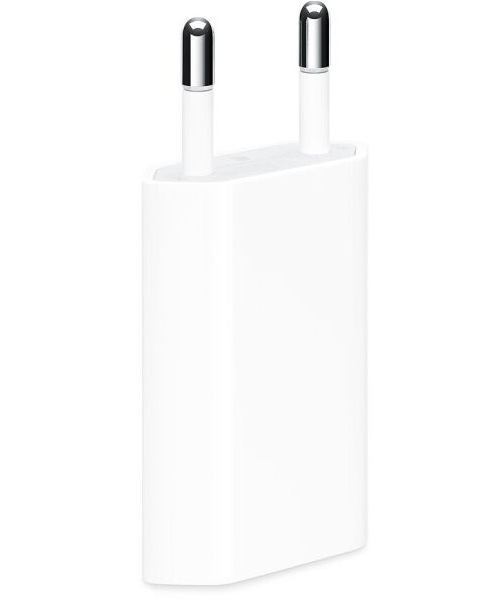 Зарядний пристрій Apple 5W USB Power Adapter (MGN13ZM/A) White ORIGINAL - Image 5