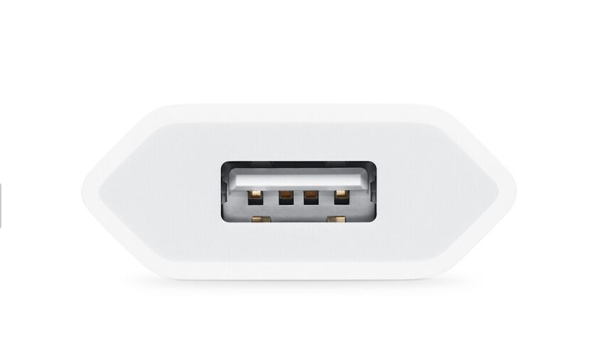 Зарядний пристрій Apple 5W USB Power Adapter (MGN13ZM/A) White ORIGINAL - Image 4