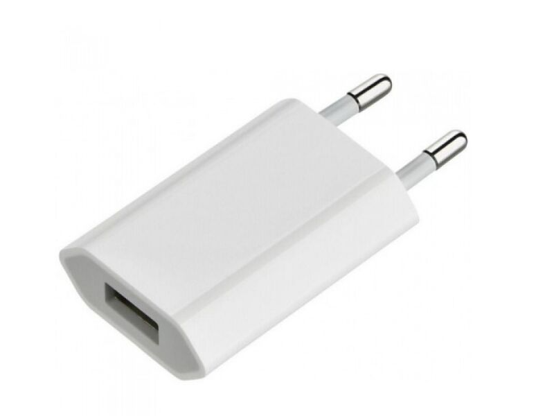Зарядний пристрій Apple 5W USB Power Adapter (MGN13ZM/A) White ORIGINAL - Image 3