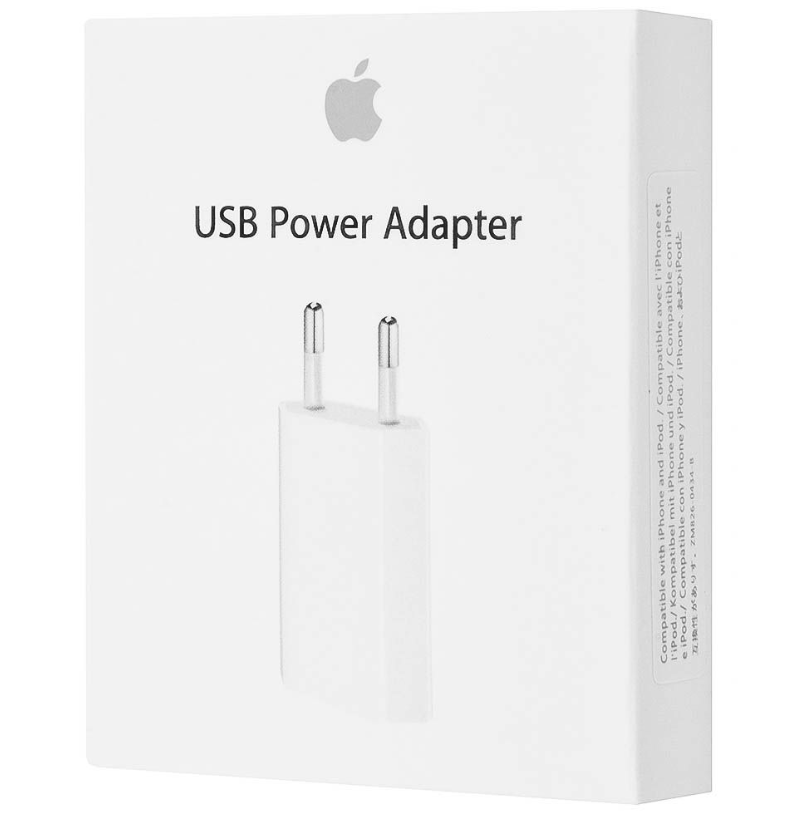 Зарядний пристрій Apple 5W USB Power Adapter (MGN13ZM/A) White ORIGINAL
