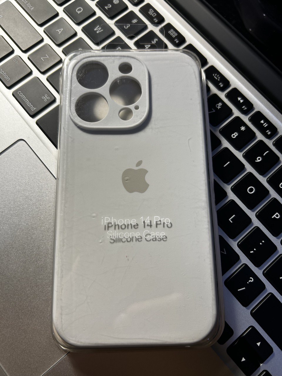 Чохол Silicone Case Square Full Camera Protective (AA) для Apple iPhone 14 pro
