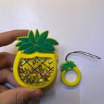 Силіконовий футляр New з карабіном для навушників Airpods 1/2  Limited