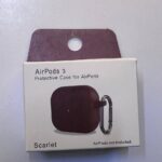 Силіконовий футляр New з карабіном для навушників Airpods 3 + карабін