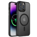 Чохол Metal Buttons with MagSafe Colorful для Apple iPhone 13 Pro Max (6.7") (Чорний)